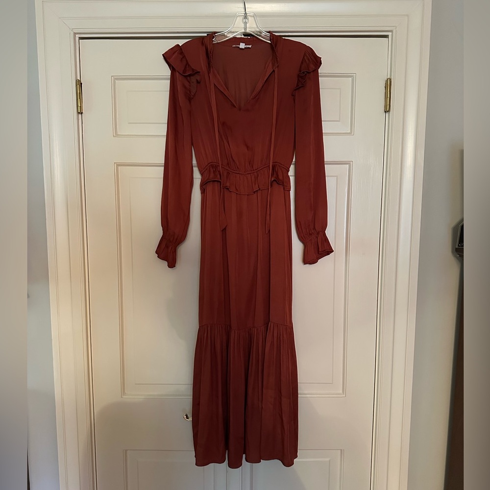 Long sleeve maxi dress